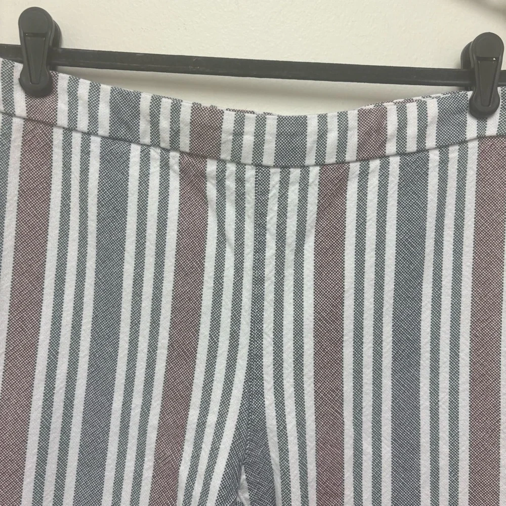 Free People Striped Mod Linen Pants